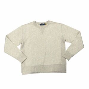 Polo by Ralph Lauren Double Knit Tan Crewneck Sweatshirt